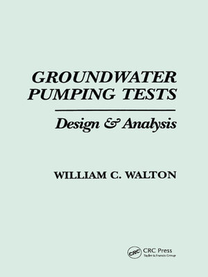 cover image of Groundwater Pumping Tests
